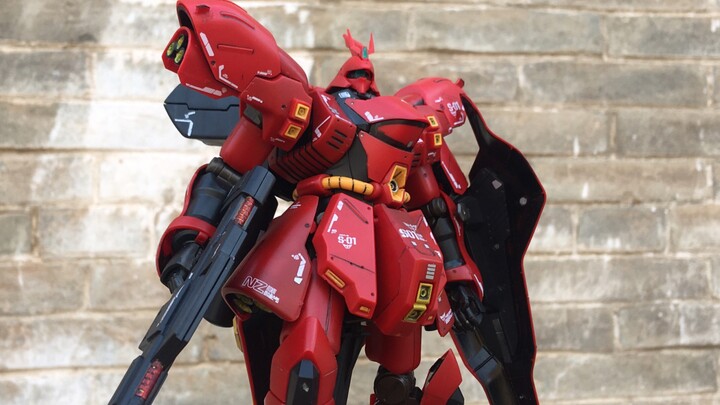 Gaogao HG Sazabi แสดงผลิตภัณฑ์สำเร็จรูป