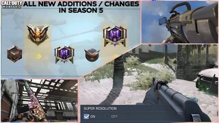 Check Out new Changes Coming in S5(2023) !