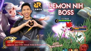 KAGURA RRQ LEMON? Build Tersakit Kagura dari Lemon Auto Winstreak :)