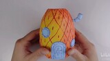 [Handmade tutorial] Toilet paper + cans = Pineapple House piggy bank