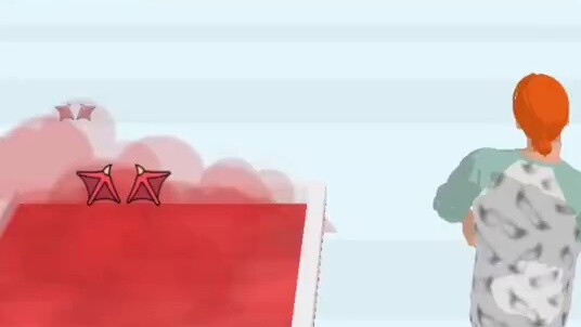 Setan penari kecil yang tampan dan lucu