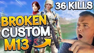 THIS CUSTOM M13 BUILD WILL HELP YOU WIN ANY FIGHT IN S2 | CoD Mobile BR