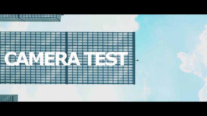 CAMERA TEST (In Blender)