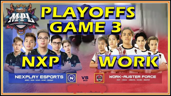 NXP vs Work | HIGHLIGHTS | MPL Playoffs | Game 3