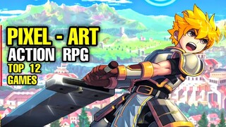 Top 12 Best Pixel Art RPG mobile | Best action RPG pixel art game Android iOS