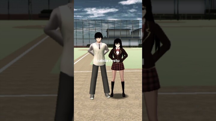 ceritanya mereka udah saling suka dari dulu#sakuraschoolsimulator