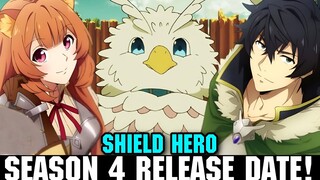 THE RISING OF THE SHIELD HERO SEASON 4 RELEASE DATE - [Tate No Yuusha Season 4]