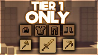 Tier 1 ONLY Challenge | Hypixel Bedwars