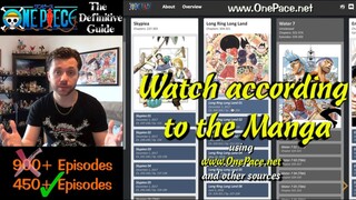 The Definitive Guide to Watching "One Piece" (using One Pace)