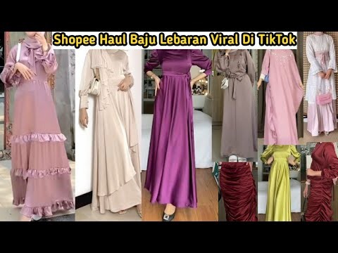 Shopee Haul Baju Lebaran Kekinian Di TikTok