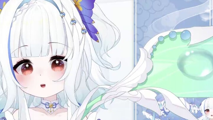 【Live2D model display】💦Your super cute little crybaby is here💦It can grow bigger and smaller. There 