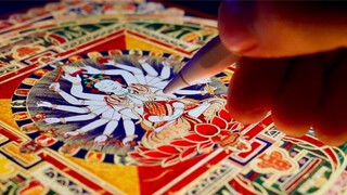 Vẽ thangka bằng iPad