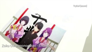 Zoku Owarimonogatari Ending [azure] by TrySail // TV version