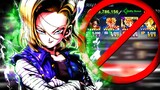 FREE ANDROID 18 DESTROYED THIS TEAM IN LAG! | Dragon Ball Legends
