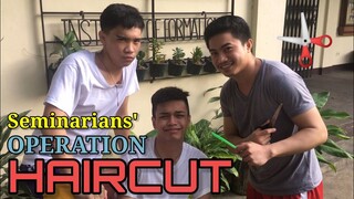 Vlog 17 Seminarians' Operation Haircut | Haircut Challenge | Buhay Seminaryo