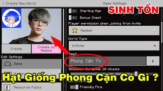 THỬ THÁCH SINH TỒN TRONG HẠT GIỐNG PHONG CẬN SẼ CÓ GÌ MINI WORLD || TRONG MINECRAFT