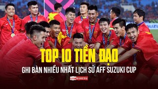 TOP 10 TIỀN ĐẠO GHI BÀN NHIỀU NHẤT LỊCH SỬ AFF SUZUKI CUP