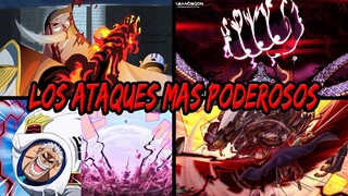 Los 10 Ataques MAS PODEROSOS de ONE PIECE Vistos Hasta el Capitulo 1080 | GALAXY IMPACT | KAMUSARI