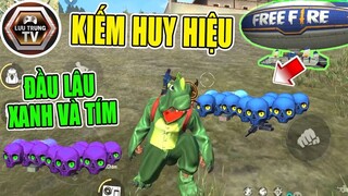 [Garena Free Fire] Hướng Dẫn Kiếm Huy Hiệu Đầu Lâu Xanh Và Tím | Lưu Trung TV