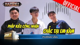 Vừa gặp mặt OgeNus đã "tán đổ" anh em, tạm quên độ xàm xí nhờ thế mạnh visual| Casting Rap Việt 2023