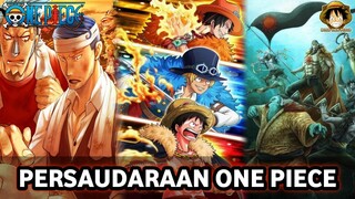 SEJIWA!!! INILAH 10 HUBUNGAN PERSAUDARAAN PALING UNIK & MENARIK DI ONE PIECE || CH.1048++