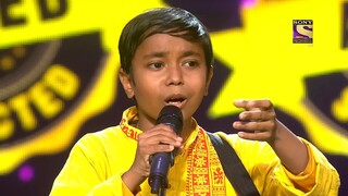 this boy great singing ❤️❤️❤️superstar singer platform.
