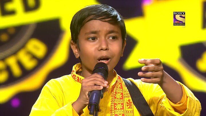 this boy great singing ❤️❤️❤️superstar singer platform.