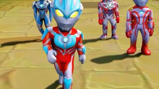 The monster kidnapped Ultraman, and Zero Cero gathered Ultra heroes to rescue him