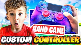 Warzone Pro's CUSTOM CONTROLLER + GIVEAWAY (HAND CAM)