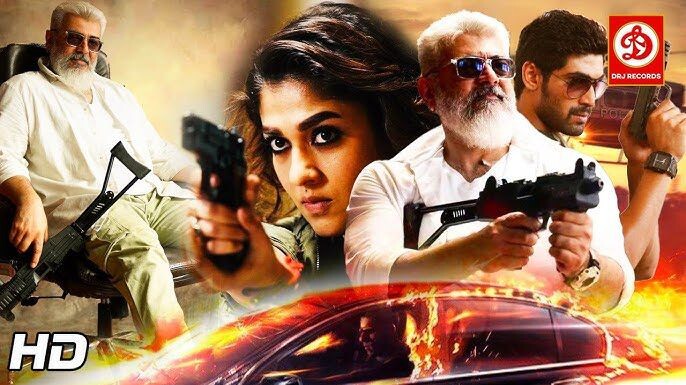 South Hindi Dubbed Action Full Movie | Ajith Kumar, Nayanthara | Player Ek Khiladi (Arrambam)