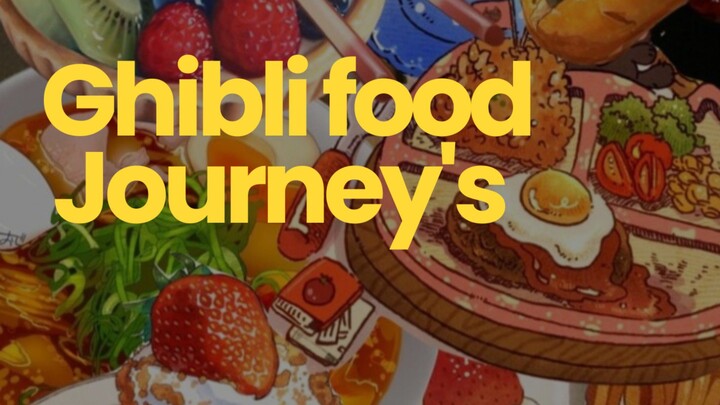 "Whispering Ghibli Delights: ASMR Food Journey"