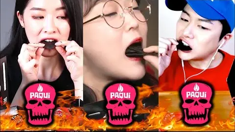 Mukbangers Try PAQUI One chip challenge WHO HAS THE BEST REACTION? | Mukbang Highlights