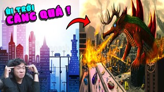 TRIỆU HỒI SIÊU QUÁI VẬT PHÁ HỦY THÀNH PHỐ SẼ NTN !!! (Pobbrose Thánh phá hoại) | City smash ✔