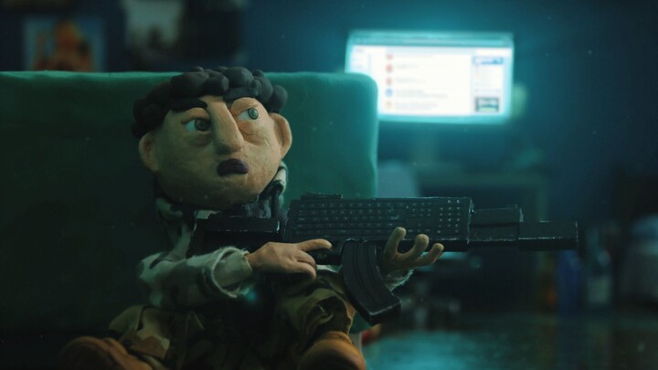 【Stop-motion Animation】Personal work "Rivals"