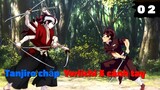 Tanjiro đánh nhau với Yoriichi nguyên mẫu số không | Review Phim Anime Hay