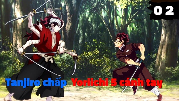 Tanjiro đánh nhau với Yoriichi nguyên mẫu số không | Review Phim Anime Hay