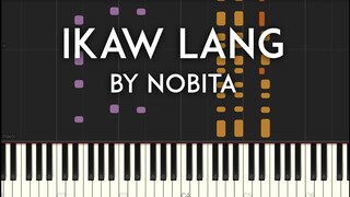 Ikaw Lang by Nobita Synthesia Piano Tutorial with Sheet music