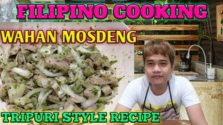 WAHAN MOSDENG RECIPE | TRIPURI STYLE RECIPE | NORTHEAST INDIA CUISINE