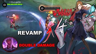 MELISSA REVAMP SKILL NEW DOUBLE DAMAGE | MOBILE LEGENDS