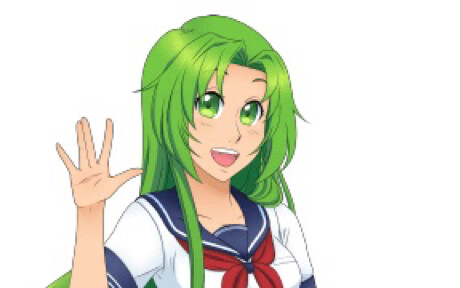 【gacha life】【yandere simulator】Pinch a midori