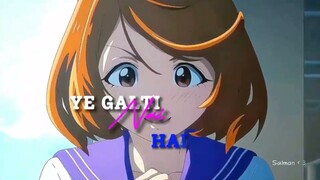 Anime Love Song Edit ❤🦋| #anime #trending