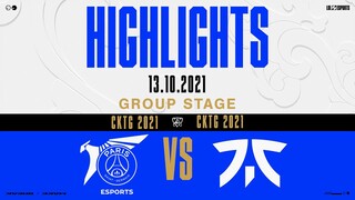 Highlights PSG vs FNC [Vòng Bảng][CKTG 2021][13.10.2021]