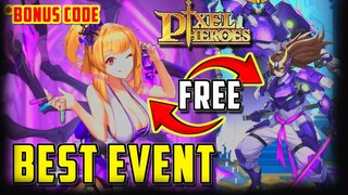 [NEW CODE] NEW EVENT NEW S TIER HERO THERESA - Pixel Heroes Tales of Emond