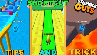 STUMBLE GUYS | ALL MAPS SHORTCUT TIPS AND TRICKS | STUMBLE GUYS