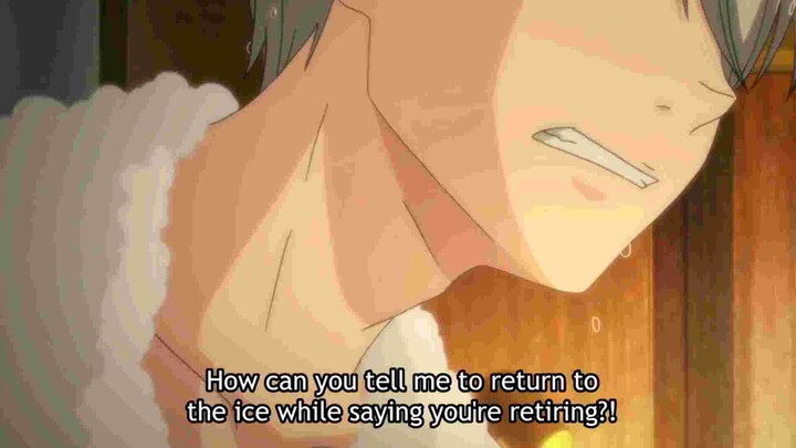 -Yuri on ice-Victor crying sceneVictor×Yuri moment