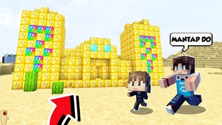 MINECRAFT TAPI KITA BISA GABUNGIN BANGUNAN JADI OVER POWER!!