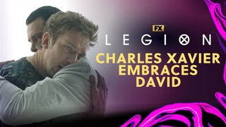 Charles Xavier Embraces David - Scene | Legion | FX