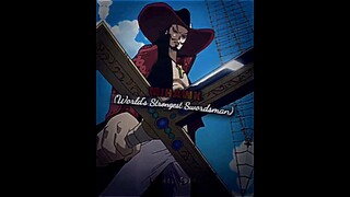 One Piece - Mihawk Vs. Kaido || who is stronger || #animeedit #anime #onepiece #tiktok #shorts