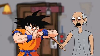 goku và các siêu anh hùng thử thách sinh tồn với bà granny