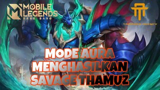 [TA] GAMEPLAY THAMUZ EXP lane SAVAGE 🔥🔥